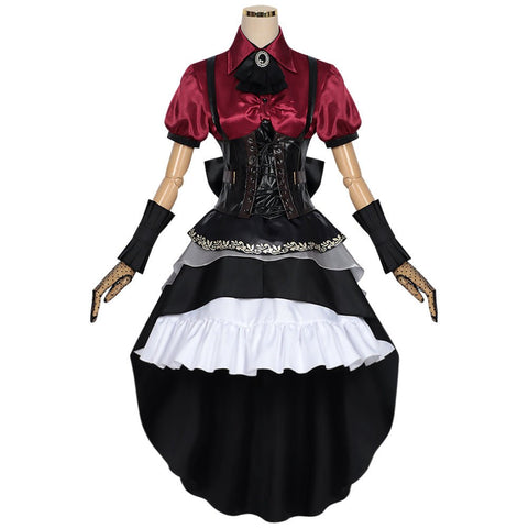 BanG Dream! Nyamu, Mortis,Timoris, Saori, Hatsuha Full Cosplay Costume - Authentic Anime Outfit - Coscosmos