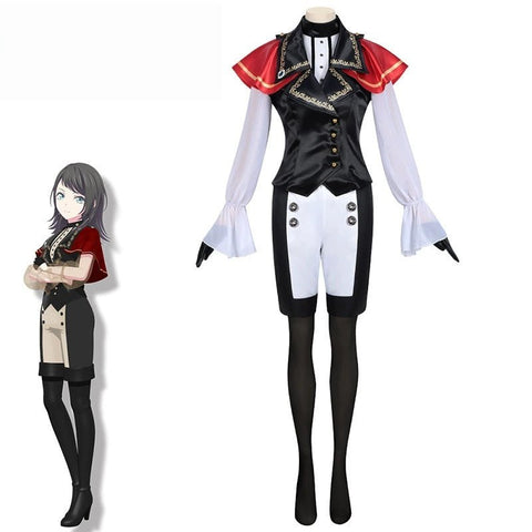 BanG Dream! Nyamu, Mortis,Timoris, Saori, Hatsuha Full Cosplay Costume - Authentic Anime Outfit - Coscosmos