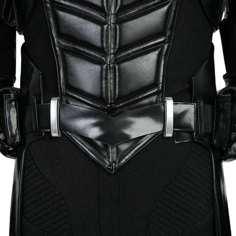 Batman: Arkham Knight Nightwing Full Set with Mask,Shoes - Premium Collectible Costume & Gear - Coscosmos