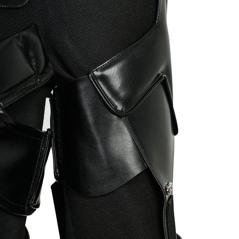 Batman: Arkham Knight Nightwing Full Set with Mask,Shoes - Premium Collectible Costume & Gear - Coscosmos