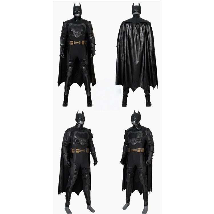 Batman Cosplay Costume Movie - Accurate Suit with Helmet and Cape Set - Coscosmos