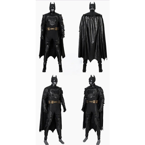 Batman Cosplay Costume Movie - Accurate Suit with Helmet and Cape Set - Coscosmos