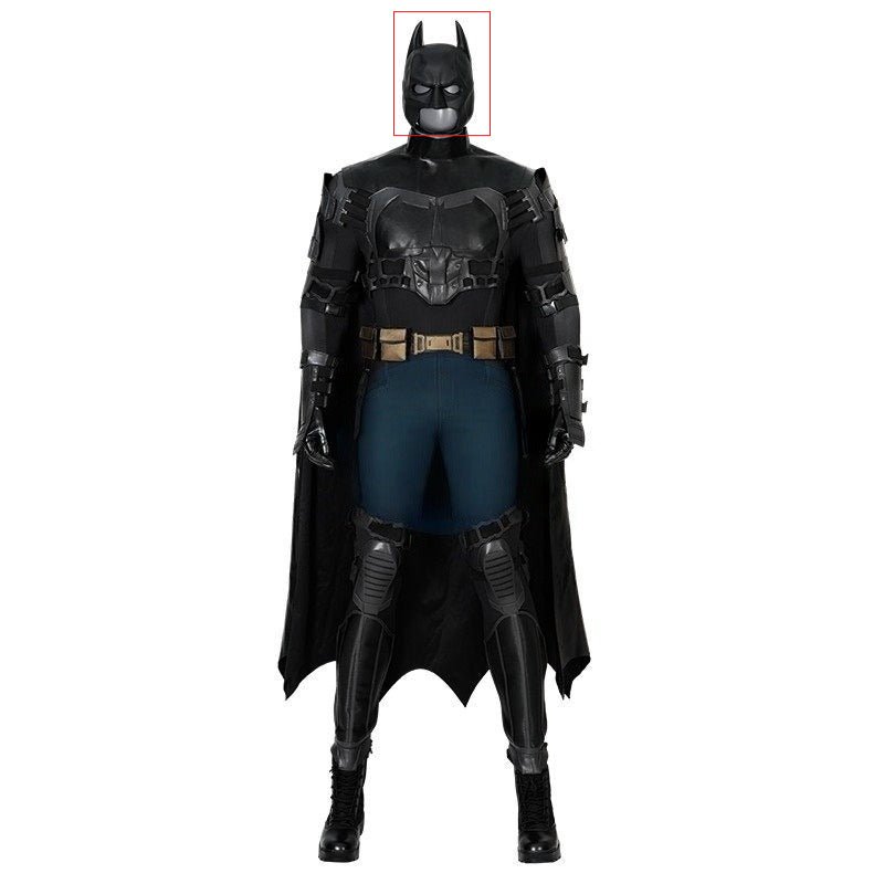 Batman Cosplay Costume Movie - Accurate Suit with Helmet and Cape Set - Coscosmos