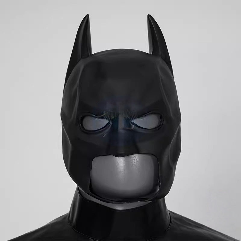 Batman Cosplay Costume Movie - Accurate Suit with Helmet and Cape Set - Coscosmos