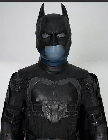 Batman Cosplay Costume Movie - Accurate Suit with Helmet and Cape Set - Coscosmos