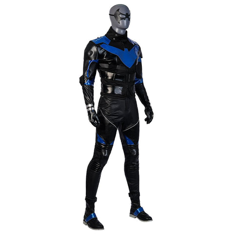 Batman Gotham Knights Film Nightwing Cosplay Costume Outfit for Halloween - Coscosmos