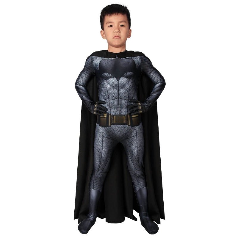 Batman Kids Cosplay Jumpsuit Body Costume - Child's Halloween Outfit - Coscosmos