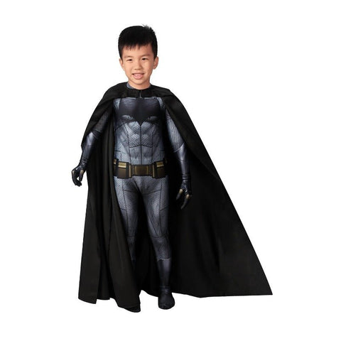 Batman Kids Cosplay Jumpsuit Body Costume - Child's Halloween Outfit - Coscosmos