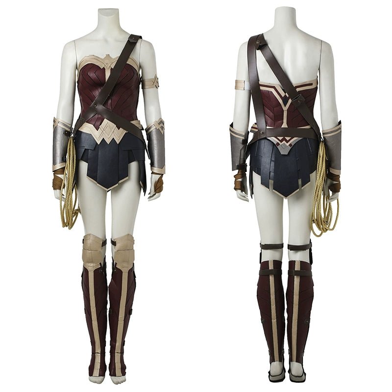 Batman v Superman: Dawn of Justice Wonder Woman Diana Prince Premium Cosplay Costume - Coscosmos
