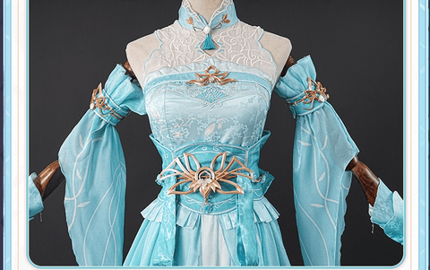 Battle Through The Heavens Xiao Yan Xiao Xun'er Cosplay Ancient Long Robe Costume - Coscosmos