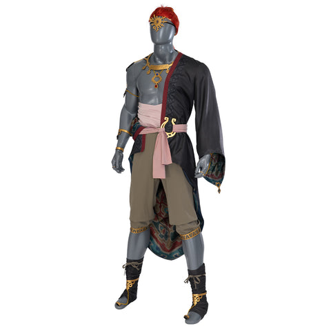 Ganondorf Cosplay Costume from The Legend of Zelda: Tears of the Kingdom - Game Inspired Halloween Outfit