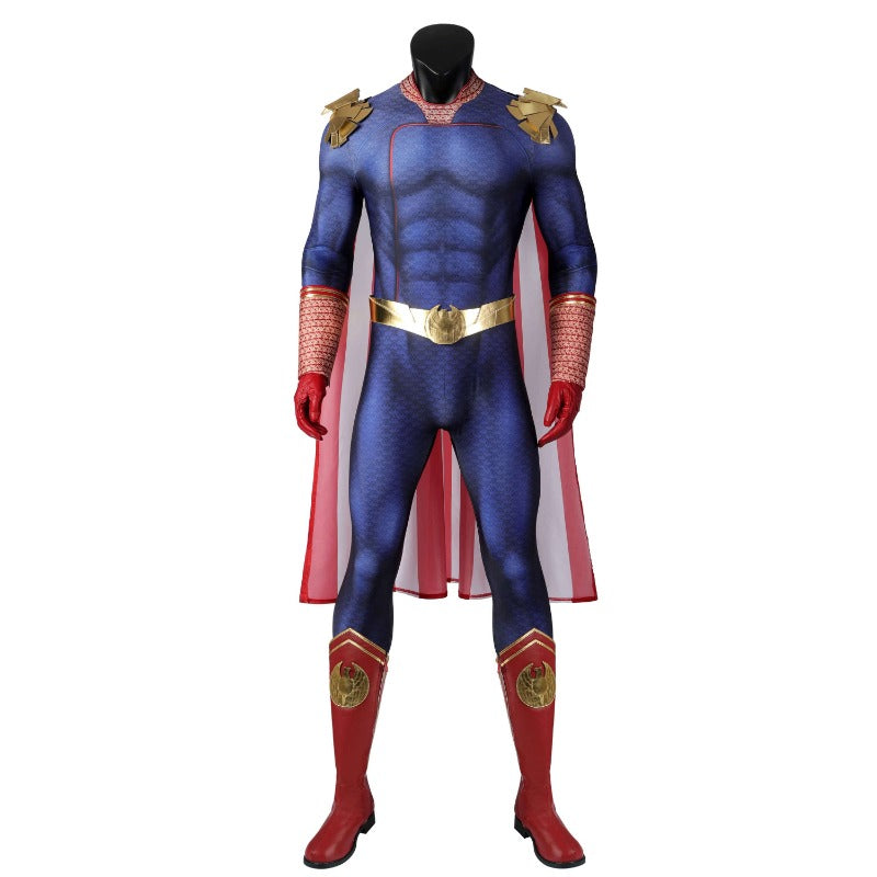 The Boys Season 3 Homelander Cosplay Costume Superhero Suit for Halloween