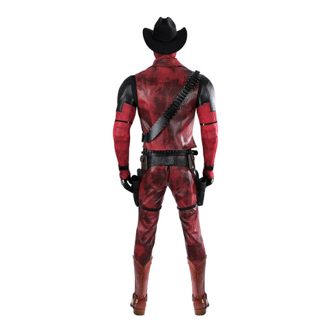 Deadpool & Wolverine Cowboy Deadpool Cosplay Costume