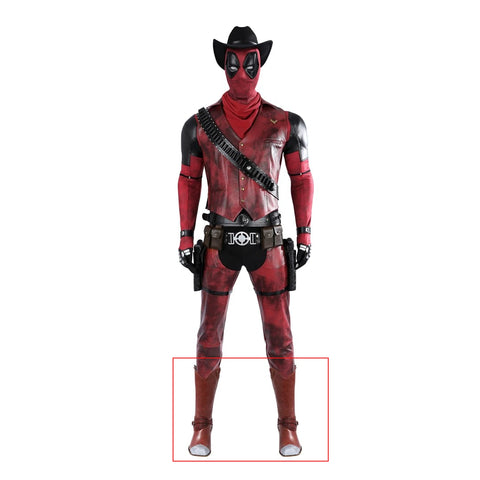 Deadpool & Wolverine Cowboy Deadpool Cosplay Costume