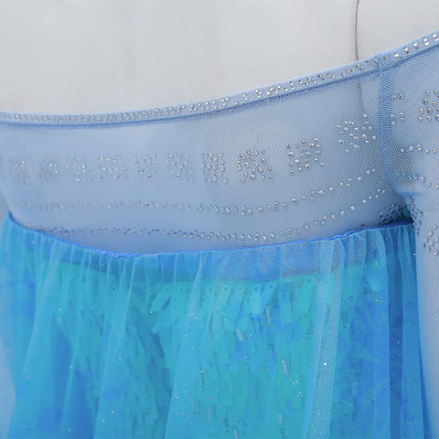 Frozen Elsa Upgrade Version Cosplay Costume