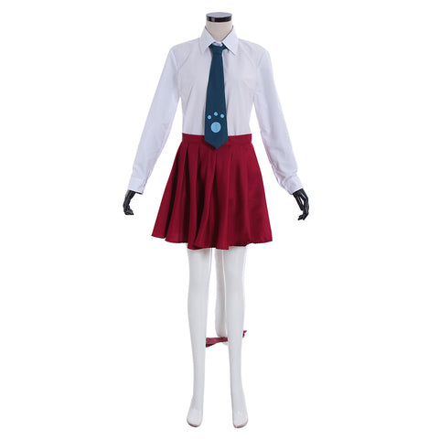 MengXin Fairy Tail Final Season Carla Human Form Dress Cosplay Costume School Uniform