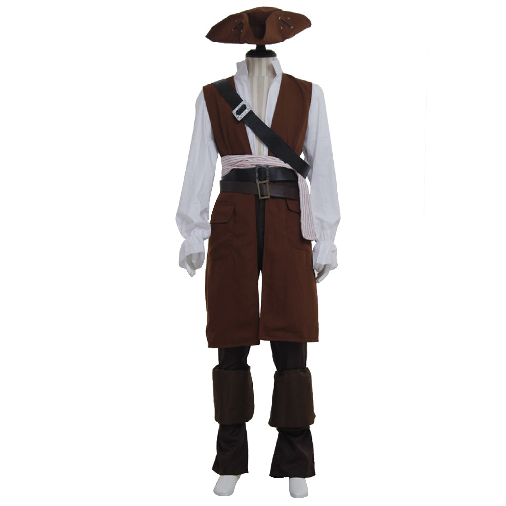 Pirates of the Caribbean Cosplay Costume for Adults