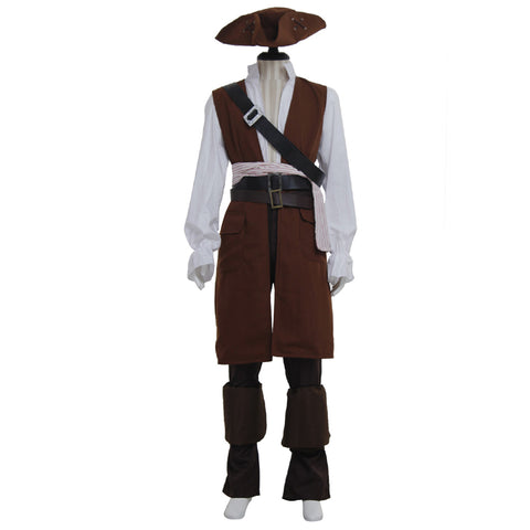 Pirates of the Caribbean Cosplay Costume for Adults