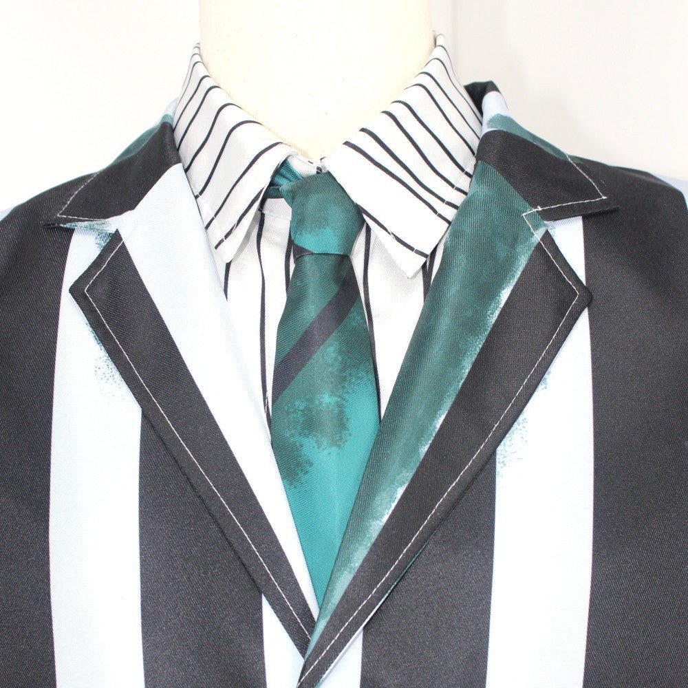 Beetlejuice Adult/Kid Cosplay Costume Full Set - Halloween & Stage Performance - Coscosmos
