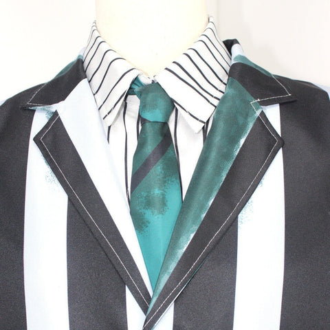 Beetlejuice Adult/Kid Cosplay Costume Full Set - Halloween & Stage Performance - Coscosmos