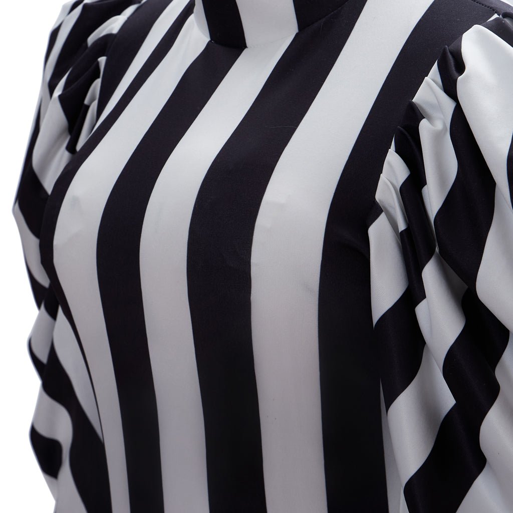 Beetlejuice Jumpsuit Costume – Official Licensed Cosplay Outfit - Coscosmos
