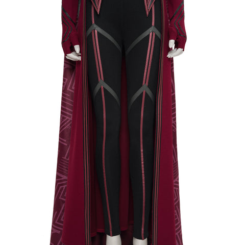 WandaVision Scarlet Witch Wanda Maximoff Second Version Cosplay Costume