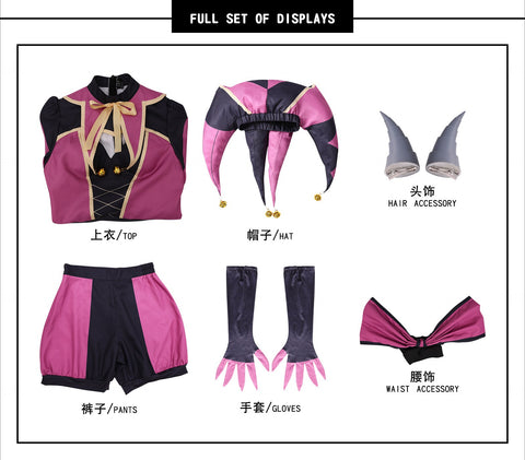 The Freak Circus Columbina Cosplay Costume