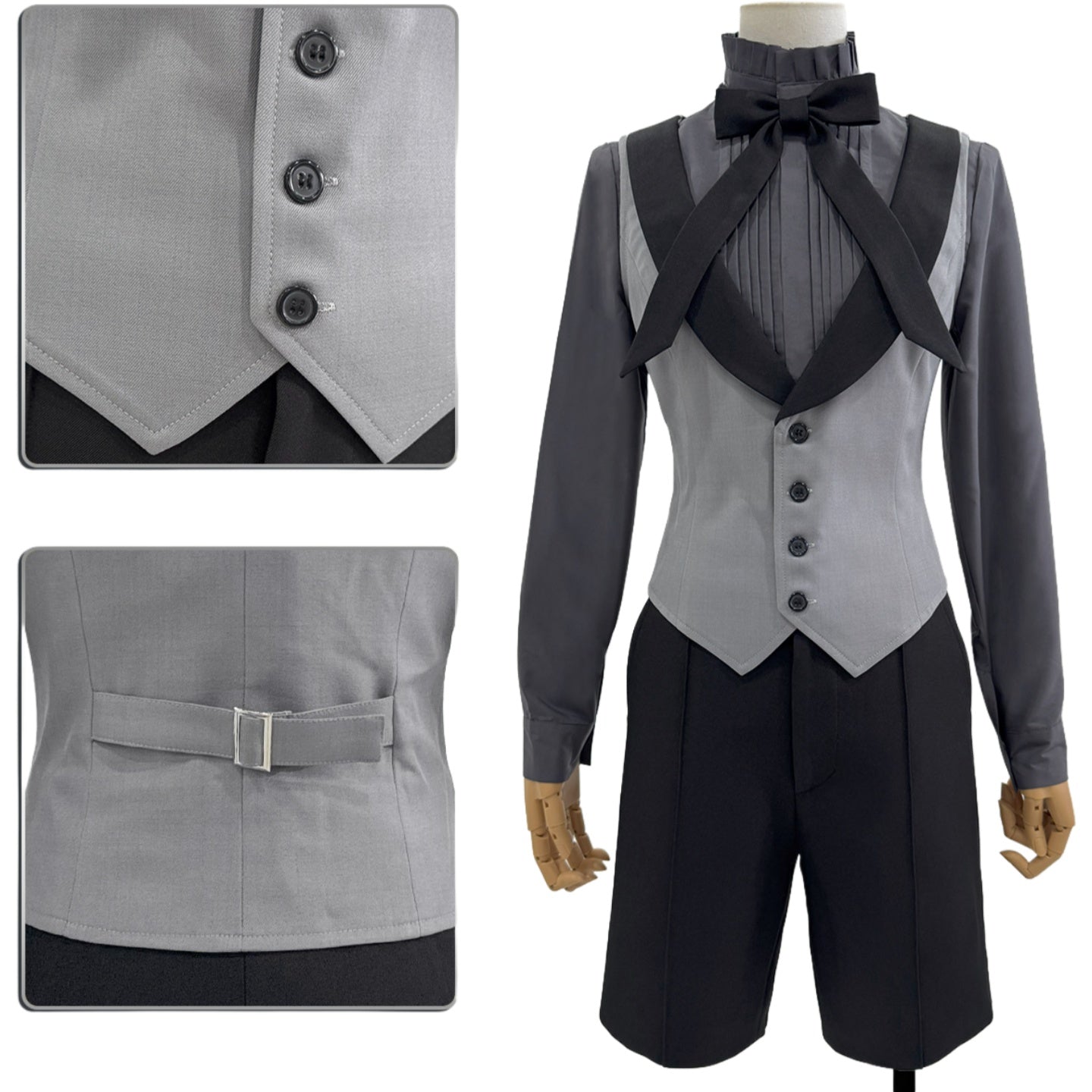 Black Butler Ciel Phantomhive Cosplay Casual Outfit - Sebastian's Young Master - Coscosmos