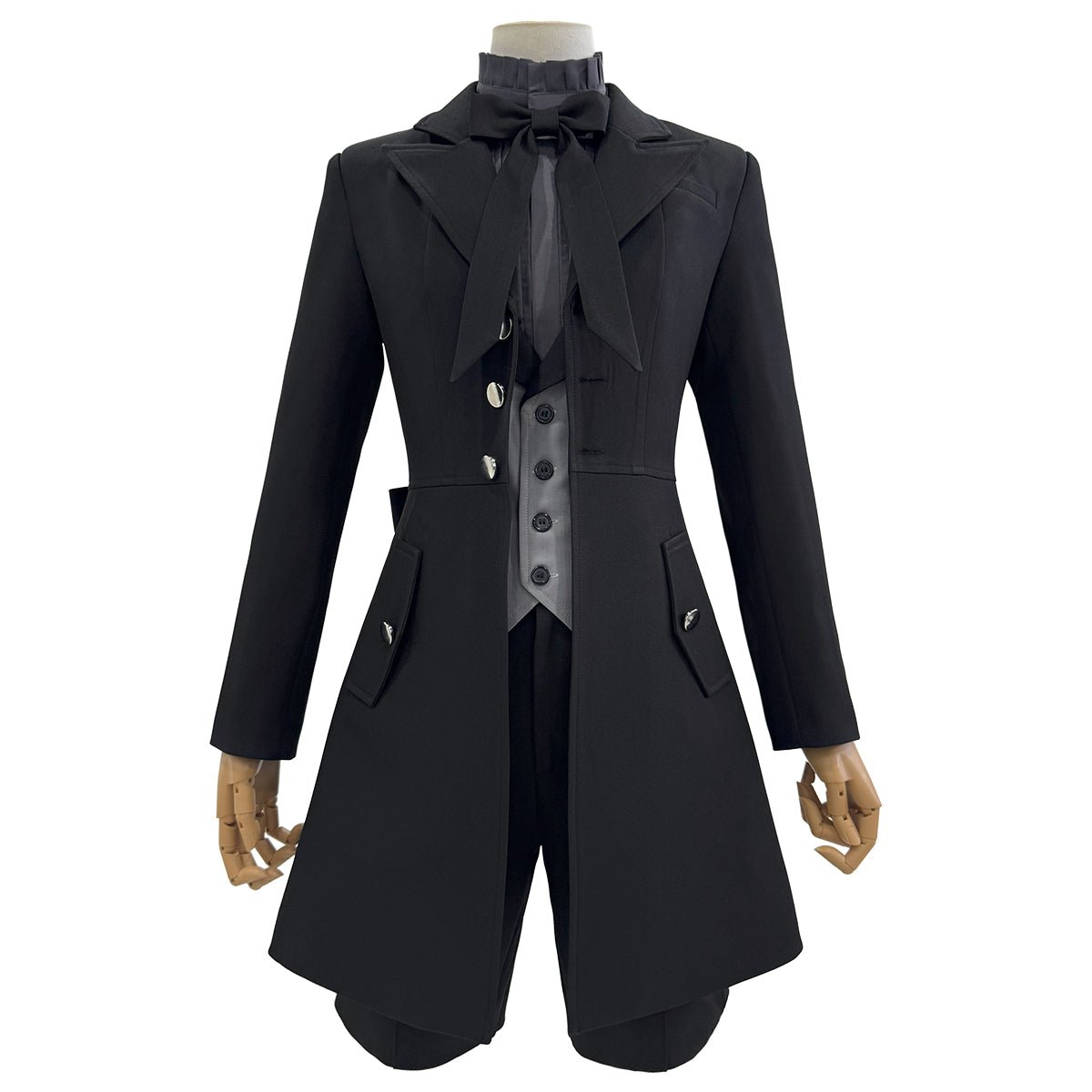 Black Butler Ciel Phantomhive Cosplay Costume - Little Demon Casual Fabric Outfit - Coscosmos