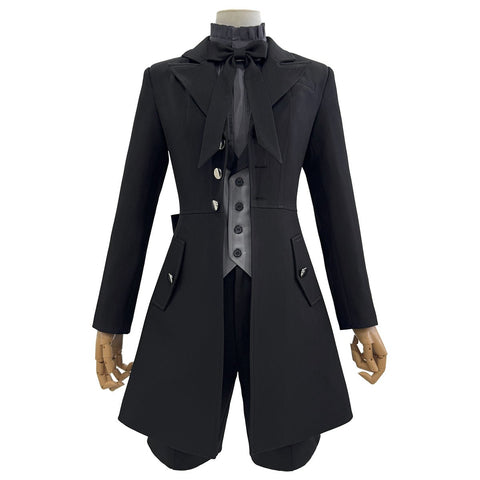Black Butler Ciel Phantomhive Cosplay Costume - Little Demon Casual Fabric Outfit - Coscosmos