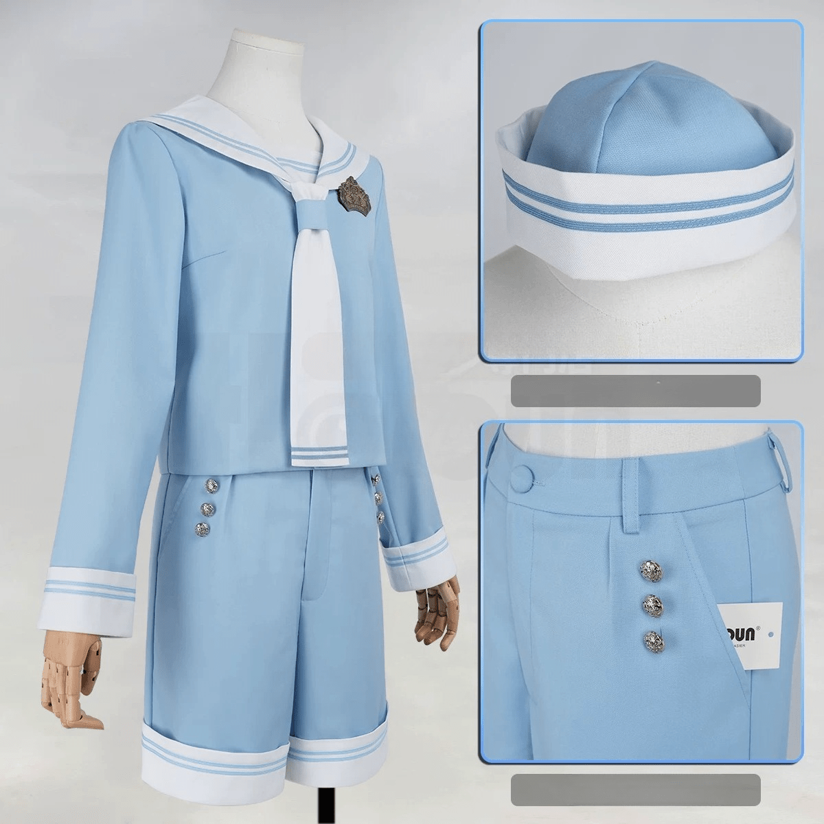 Black Butler Ciel Phantomhive Rabbit Bonus Sailor Cosplay Costume - Coscosmos
