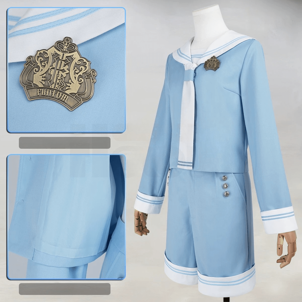 Black Butler Ciel Phantomhive Rabbit Bonus Sailor Cosplay Costume - Coscosmos