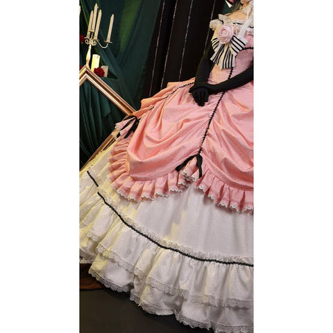Black Butler Ciel Phantomhive Robin Cosplay Costume - Coscosmos