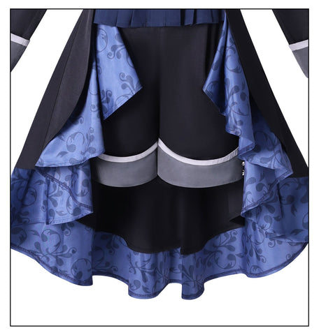 Black Butler Emerald Witch Arc Ciel Phantomhive Black Rose Cosplay Costume Women - Coscosmos