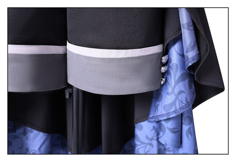 Black Butler Emerald Witch Arc Ciel Phantomhive Black Rose Cosplay Costume Women - Coscosmos