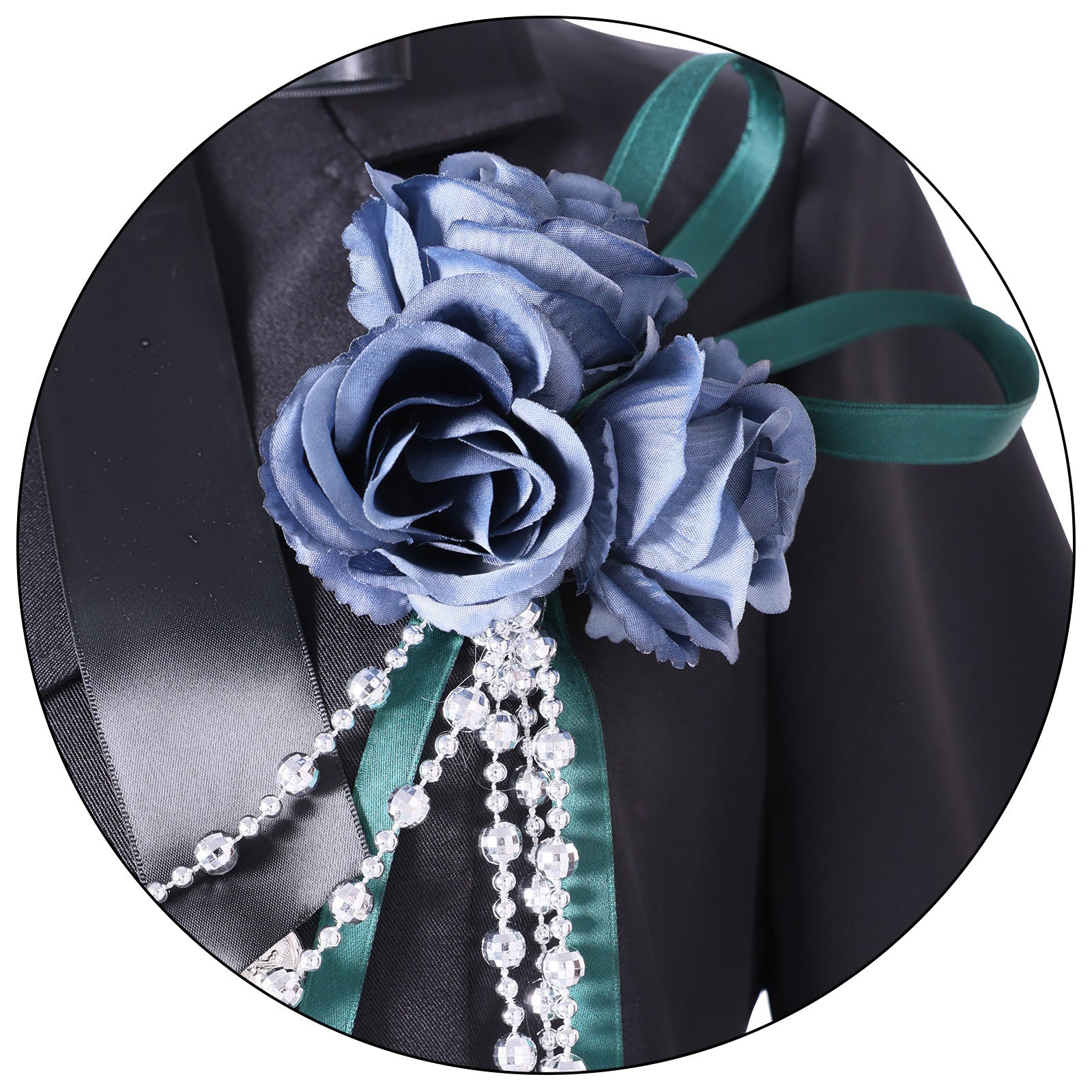 Black Butler Emerald Witch Arc Ciel Phantomhive Black Rose Cosplay Costume Women - Coscosmos