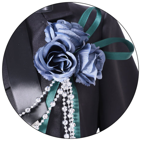 Black Butler Emerald Witch Arc Ciel Phantomhive Black Rose Cosplay Costume Women - Coscosmos