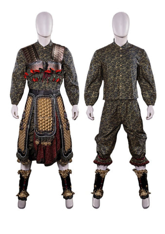 Black Myth Wukong Cosplay Costume for Men | Qitian Dasheng Destiny Man Suit - Coscosmos