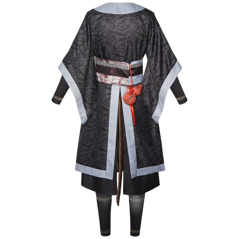 Black Myth Wukong Cosplay Yin - Yang Dharma Robe | "The Destined One" Anime Costume for Adults - Coscosmos