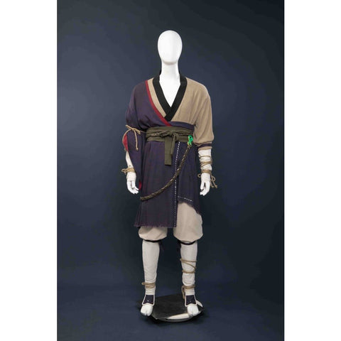 Black Myth: Wukong Pilgrim's Garb Sun Wukong Cosplay Costume - Coscosmos