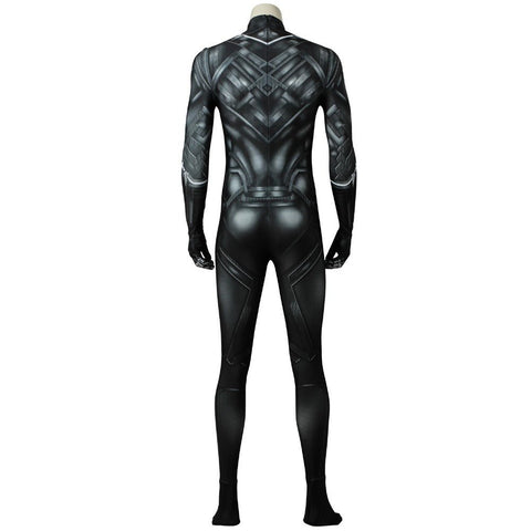 Black Panther T'Challa Costume from Captain America: Civil War Bodysuit - Coscosmos