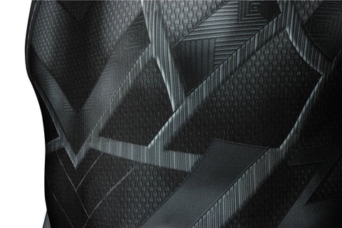 Black Panther T'Challa Costume from Captain America: Civil War Bodysuit - Coscosmos