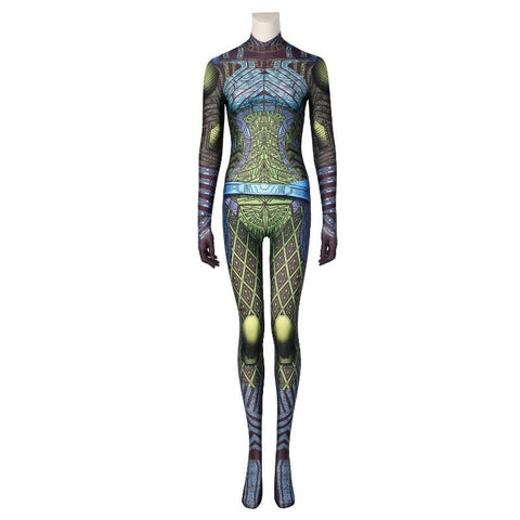 Black Panther Wakanda Forever Nakia Cosplay Costume Bodysuit Zentai Jumpsuit - Coscosmos