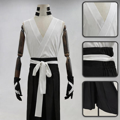 BLEACH Ichigo Kurosaki Final Bankai Evolution Cosplay Costume Full Set Outfit - Coscosmos