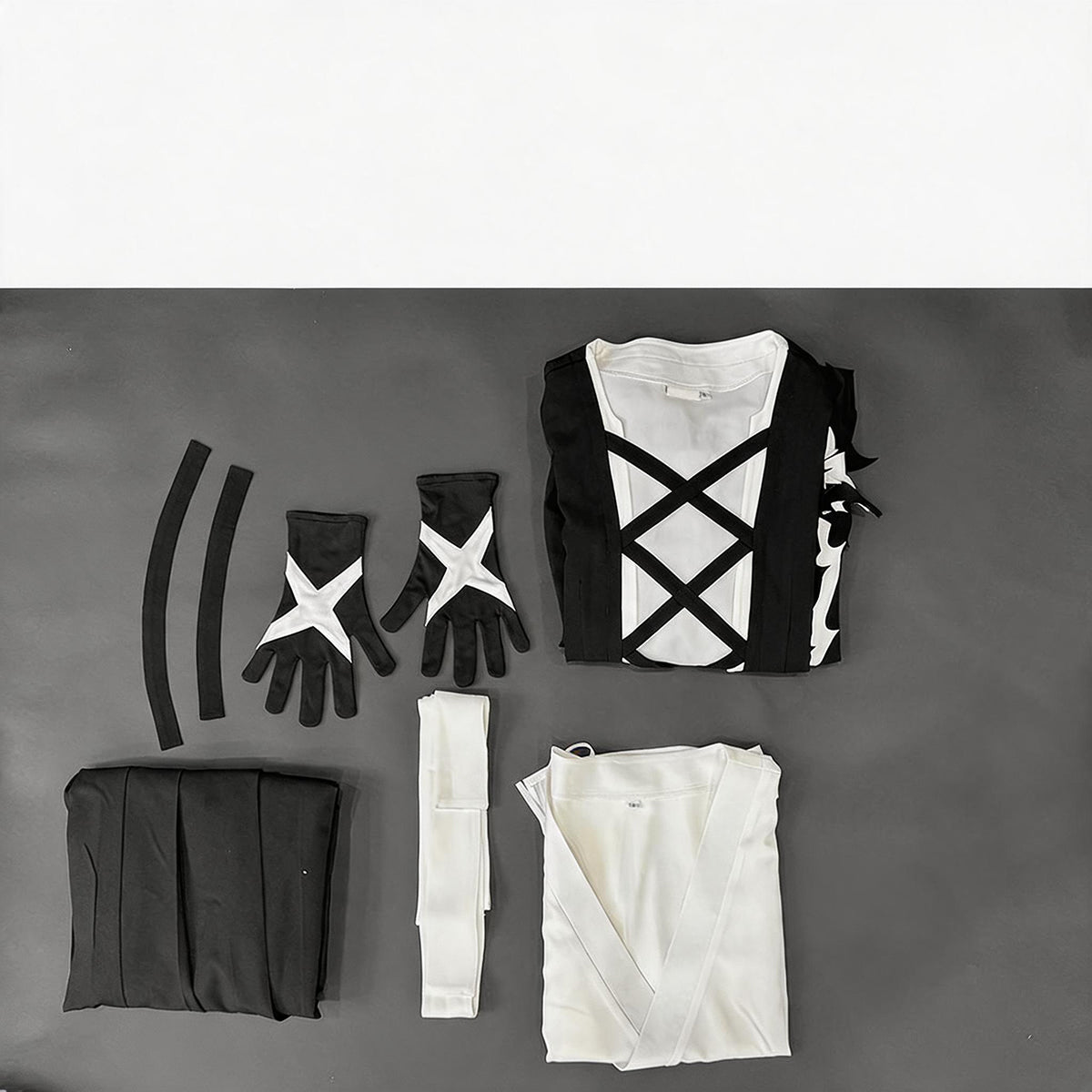 BLEACH Ichigo Kurosaki Final Bankai Evolution Cosplay Costume Full Set Outfit - Coscosmos