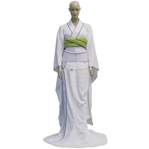 BLEACH Rukia Kuchiki Sode no Shirayuki Cosplay Costume Full Set for Women - Coscosmos