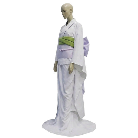 BLEACH Rukia Kuchiki Sode no Shirayuki Cosplay Costume Full Set for Women - Coscosmos
