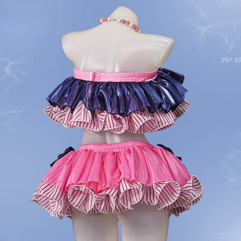 Blue Archive Shizuko Swimsuit Cosplay Costume - Coscosmos