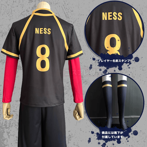 Blue Lock Cosplay Costumes - Kaiser Ness, Isagi Yoichi, Yukimiya Kenyu - Coscosmos