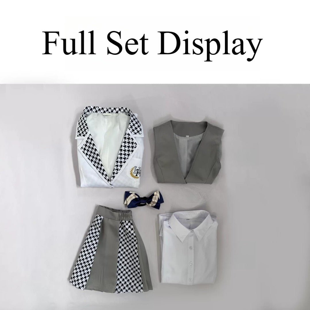 Blue Lock Hakuren High School Uniform Cosplay Costume - Coscosmos